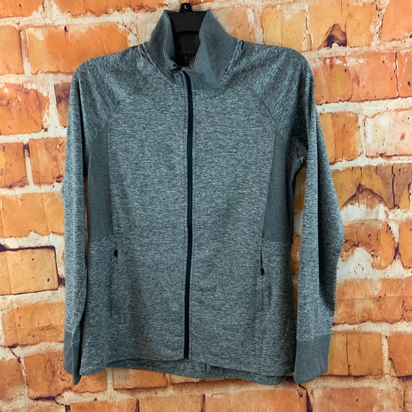 SOLD!!NWT C9 by Champion Women’s Knit Full Zip Gray Trac - Picture 4 of 16